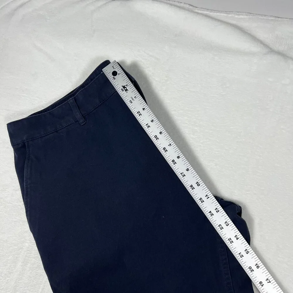 Mugsy Morgans Mens Straight Fit Jeans Size 40x34 Navy Blue Stretch Denim Pant